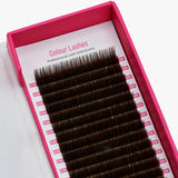 Colour Lashes - Dark Brown 0.05mm - False Eyelashes - LashBase Limited