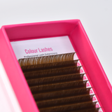 NEW Colour Lashes - Light Brown - False Eyelashes - LashBase Limited