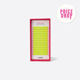 Colour Lashes - Neon Yellow - False Eyelashes - LashBase Limited