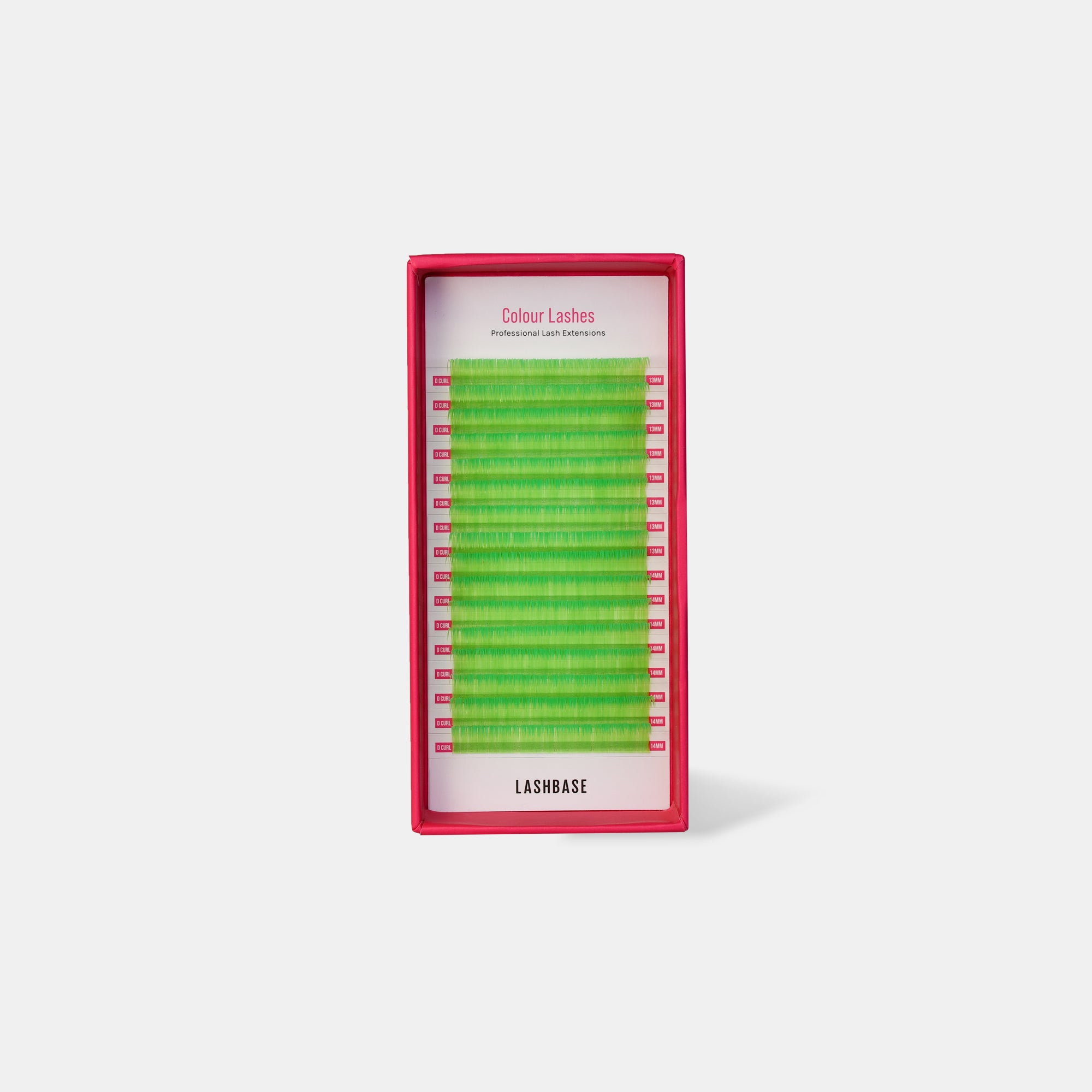 NEW Colour Lashes Neon Green Lash Supplies LashBase