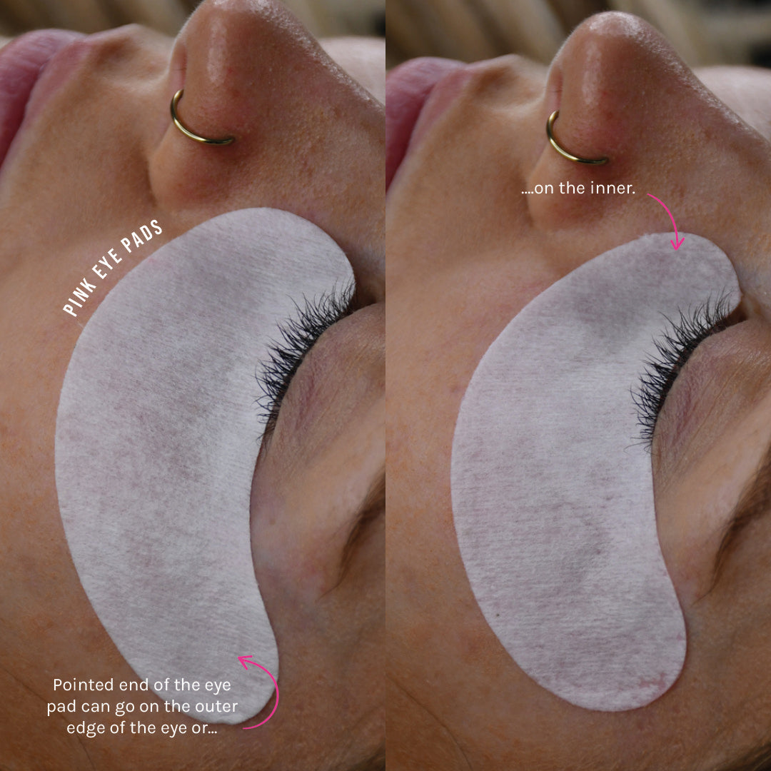 Pink Eye Pads LashBase Limited