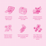 Online Lifted. Lash Lift & Tint Course - Kit Included - - LashBase Limited