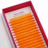 Colour Lashes - Orange - False Eyelashes - LashBase Limited