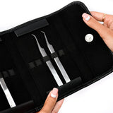Faux Leather Tweezers Case - Accessories - LashBase Limited