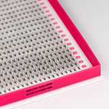 Double Layer Volume Fans - Black / Brown - False Eyelashes - LashBase Limited