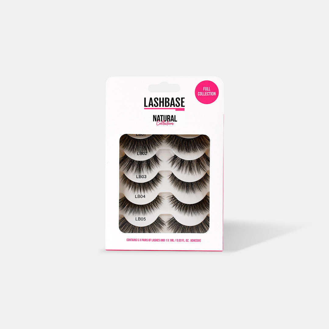 Natural Collection Strip Lashes LashBase Limited