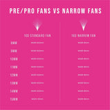 10D Narrow Fans - 700 Fans - Lashes - LashBase Limited