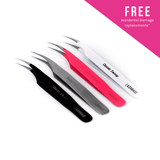 Premium Classic Swoop Tweezers - Accessories - LashBase Limited
