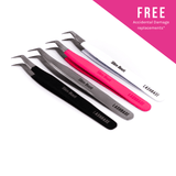 Premium Slim Boot Tweezers - Accessories - LashBase Limited