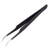 S Curved Fine Point Tweezers - Tweezers - LashBase Limited