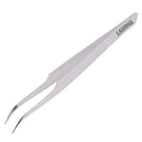 S Curved Fine Point Tweezers - Tweezers - LashBase Limited