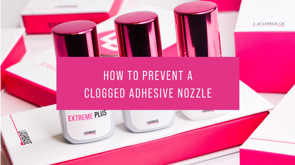 How to prevent a clogged adhesive nozzle!