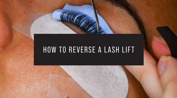 How to reverse a lash lift
