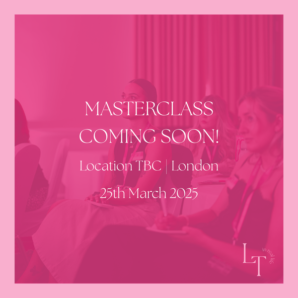 MASTERCLASS COMING TO LONDON