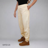 LashBase Branded Joggers - Buttercream