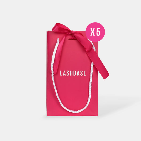 LashBase Gift Bag / Product Bag (Pack of 5) - Promotional - LashBase Limited