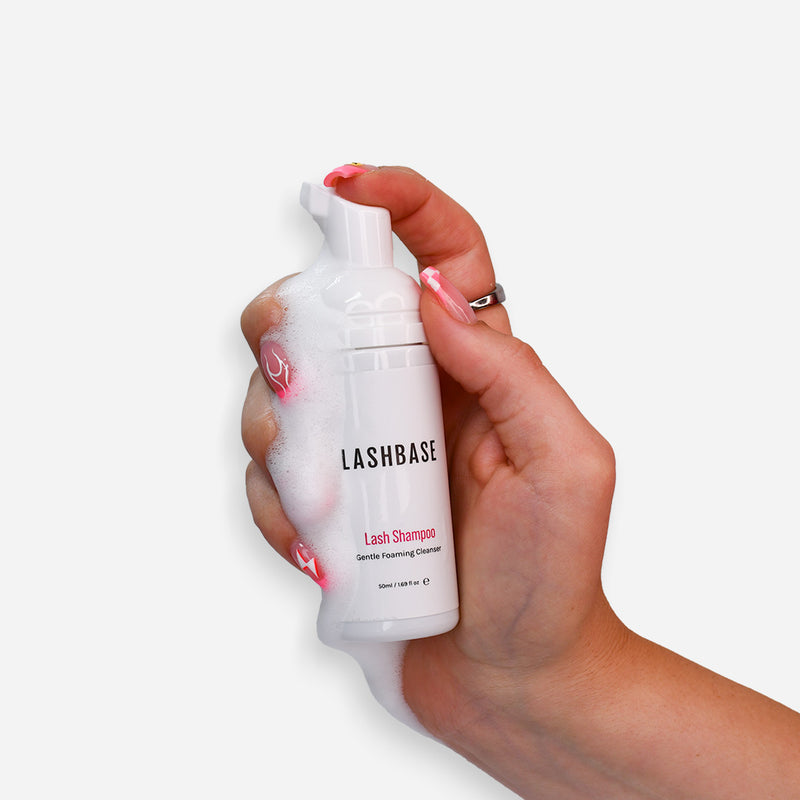 Lash Shampoo – Gentle Foaming Cleanser - Pre Treatment - LashBase Limited