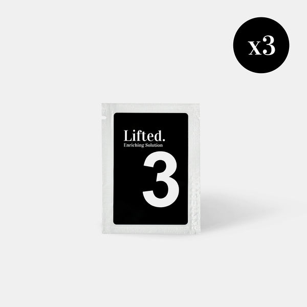 Lifted. with Cysteamine. Enrich 3 - (3 sachets) - Shaped. - LashBase Limited