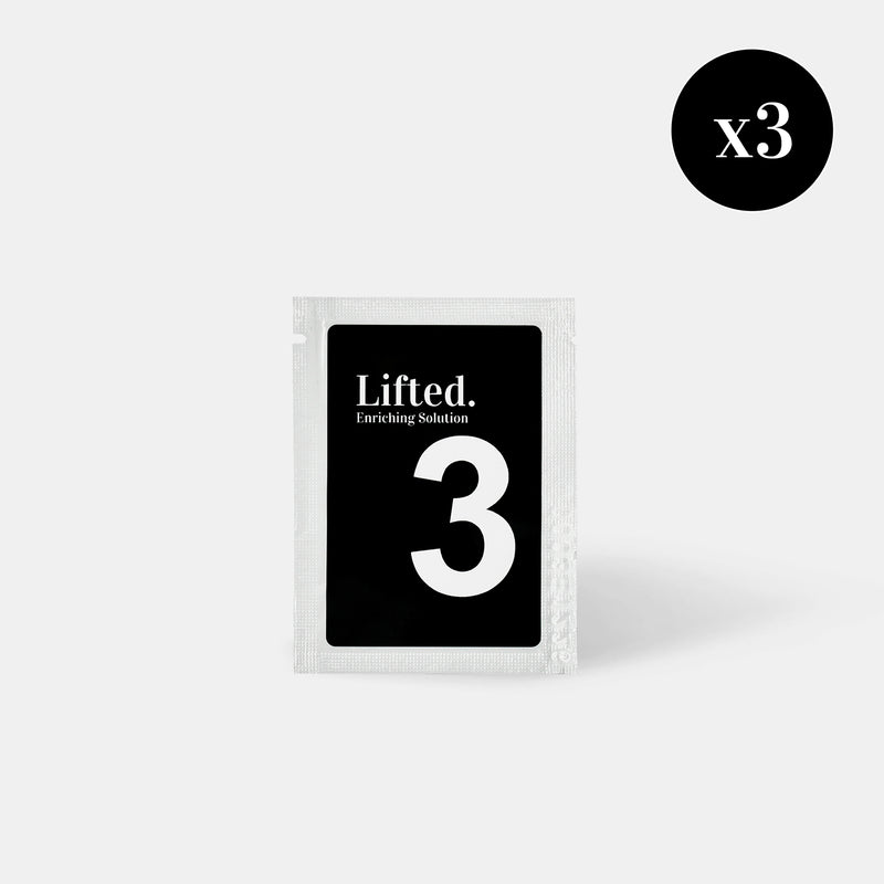 Lifted. with Cysteamine. Enrich 3 - (3 sachets) - Shaped. - LashBase Limited