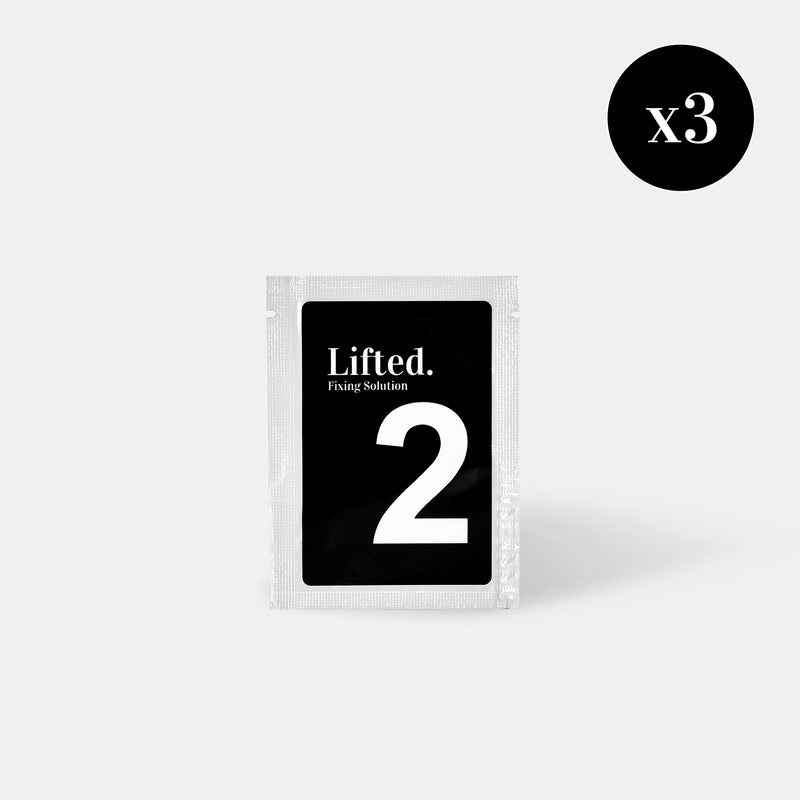 Lifted. with Cysteamine. Fix 2 - (3 Sachets) - Shaped. - LashBase Limited