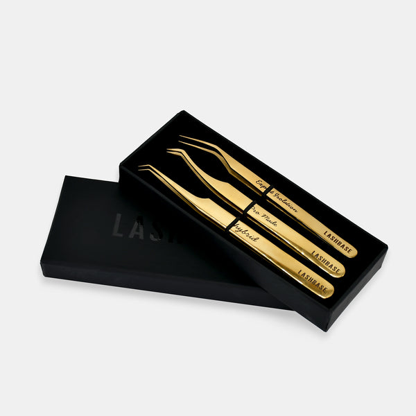 Limited Edition Tweezers Bundle - Gold