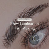 Online Lifted. Brow Lamination With Waxing Course - Kit Included