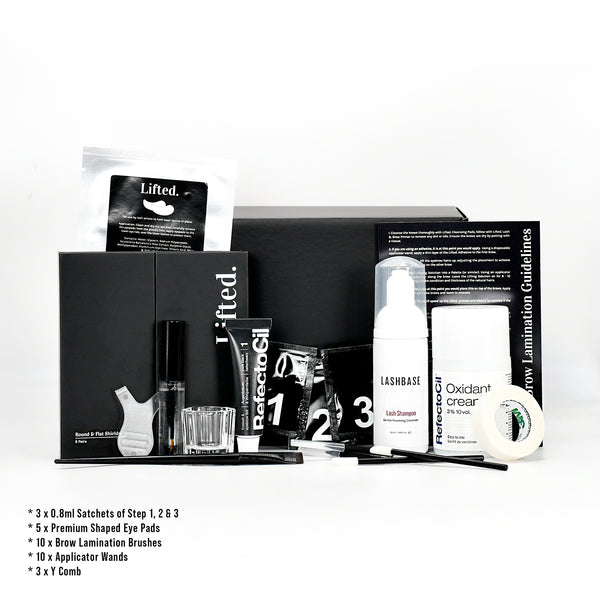 Online Lifted. Lash Lift & Tint & Brow Lamination Course - Training Manual - LashBase Limited