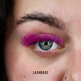 Pro Made Colour Lashes Pink - Approx 750 Fans - False Eyelashes - LashBase Limited