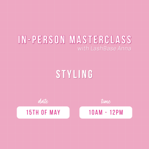 Styling 15th May - IN-PERSON MASTERCLASS
