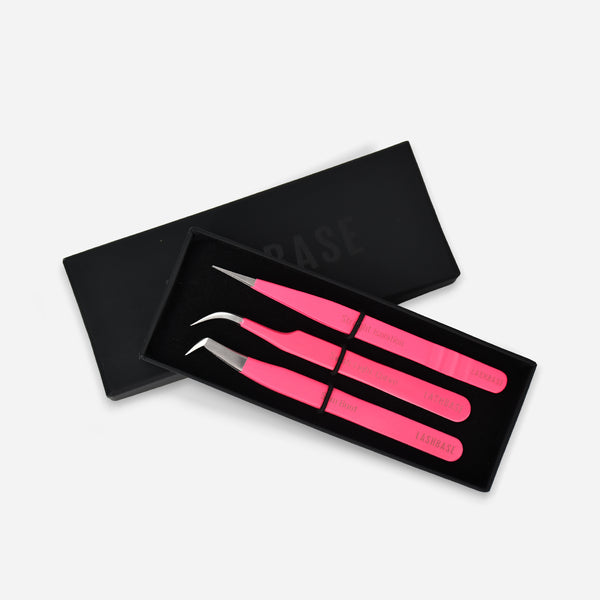 Premium Tweezers Bundle - Tweezers - LashBase Limited