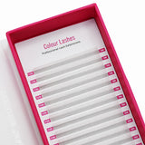 Colour Lashes - White - False Eyelashes - LashBase Limited