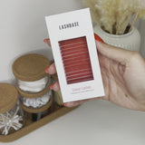 Colour Lashes - Red