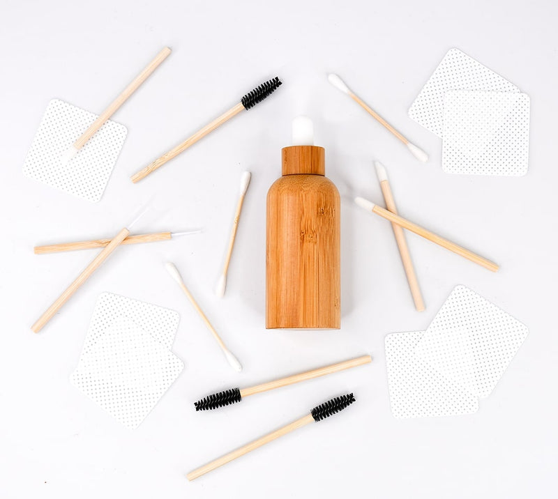 Bamboo Cotton Buds (100) - Accessories - LashBase Limited