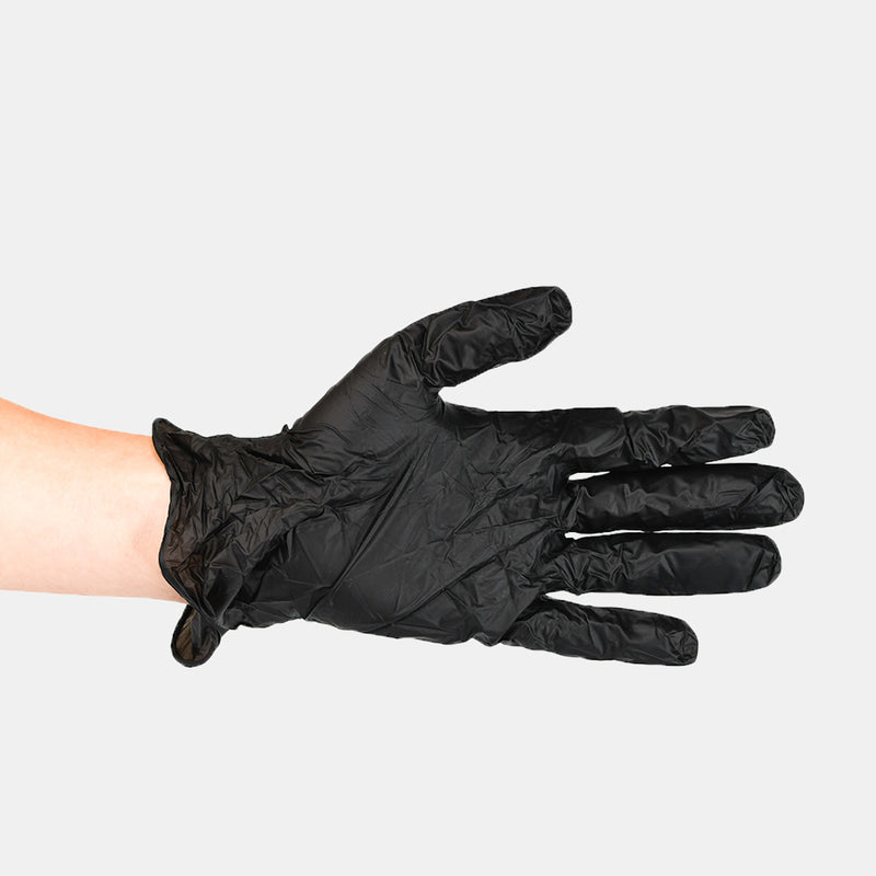 Black Nitrile Vinyl Gloves - Accessories - LashBase Limited