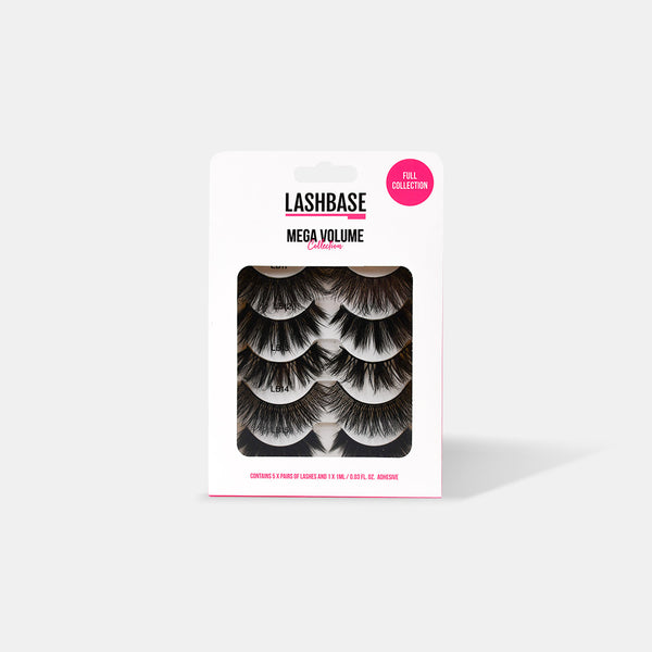 Mega Volume Collection Strip Lashes - Beauty - LashBase Limited