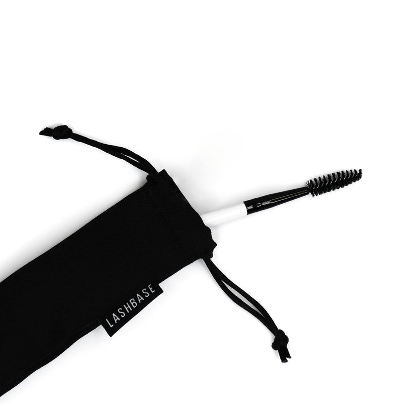 Angled Brow Duo Brush - Accessories - LashBase Limited