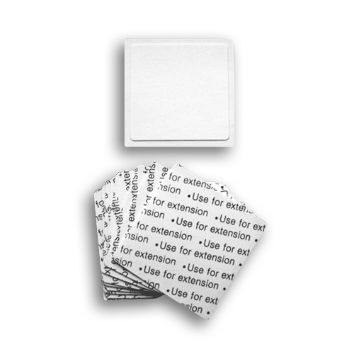Square Lash Adhesive Stickers (Pack Of 10) - Accessories - LashBase Limited