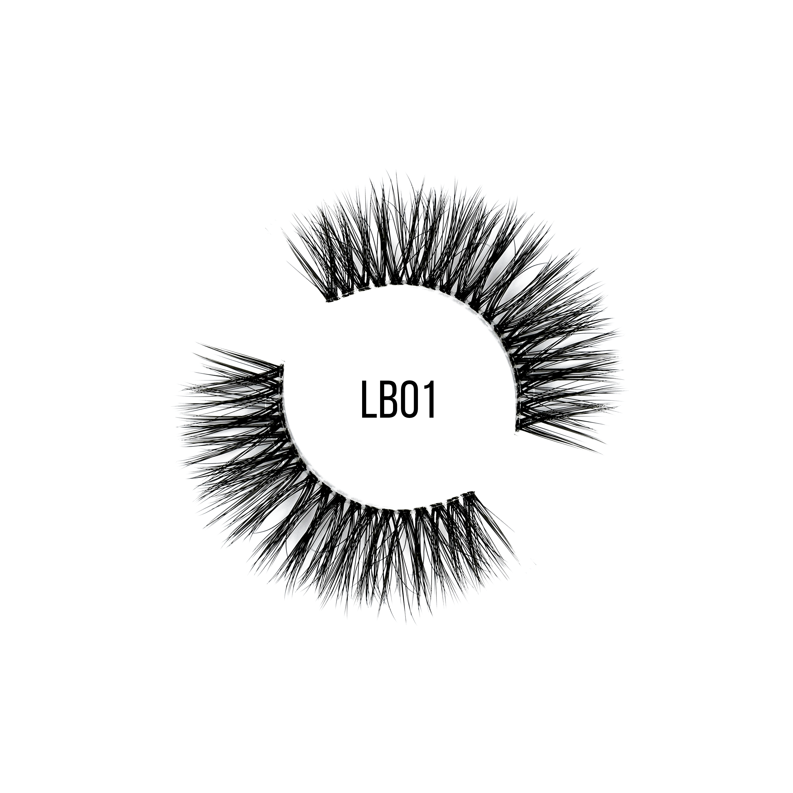 LB01 Natural Strip Lashes LashBase Limited