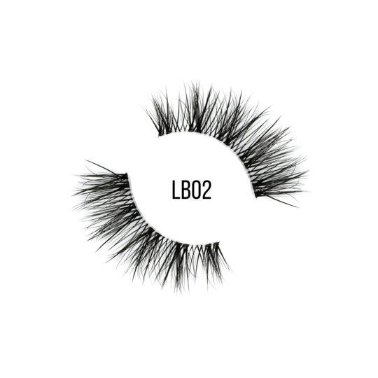 LB02 Natural Strip Lashes - Beauty - LashBase Limited