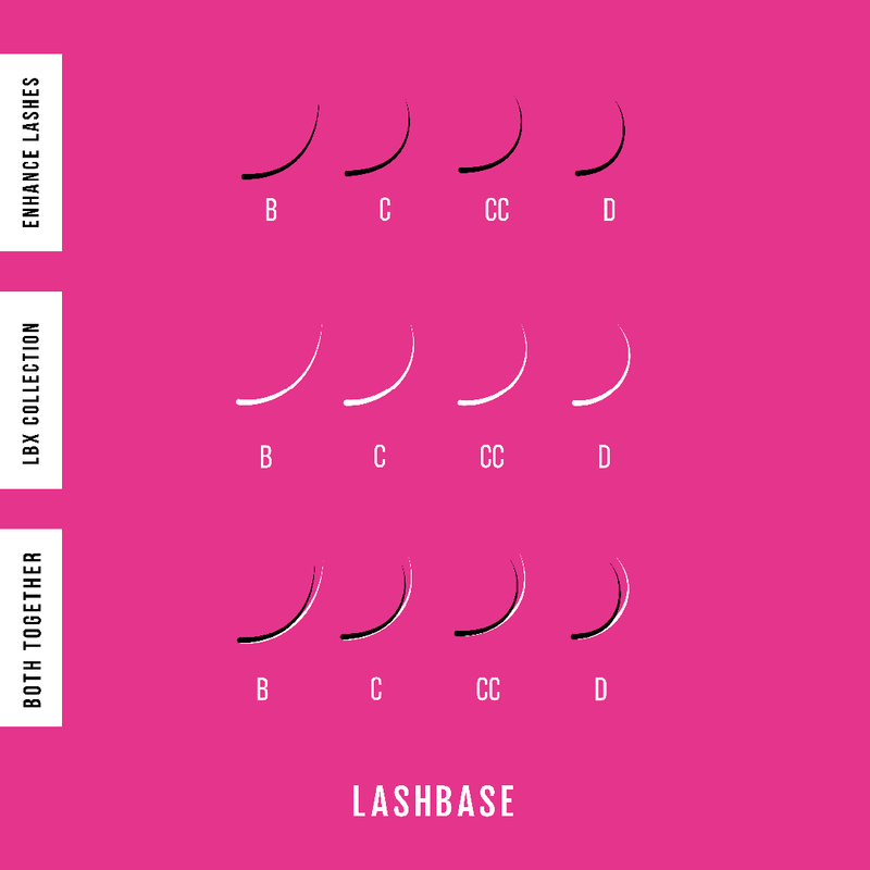 Enhance Collection Lashes 0.15mm - Lashes - LashBase Limited