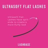 UltraSoft Flat Lashes Flat Lash Extension- Lashes - LashBase Limited