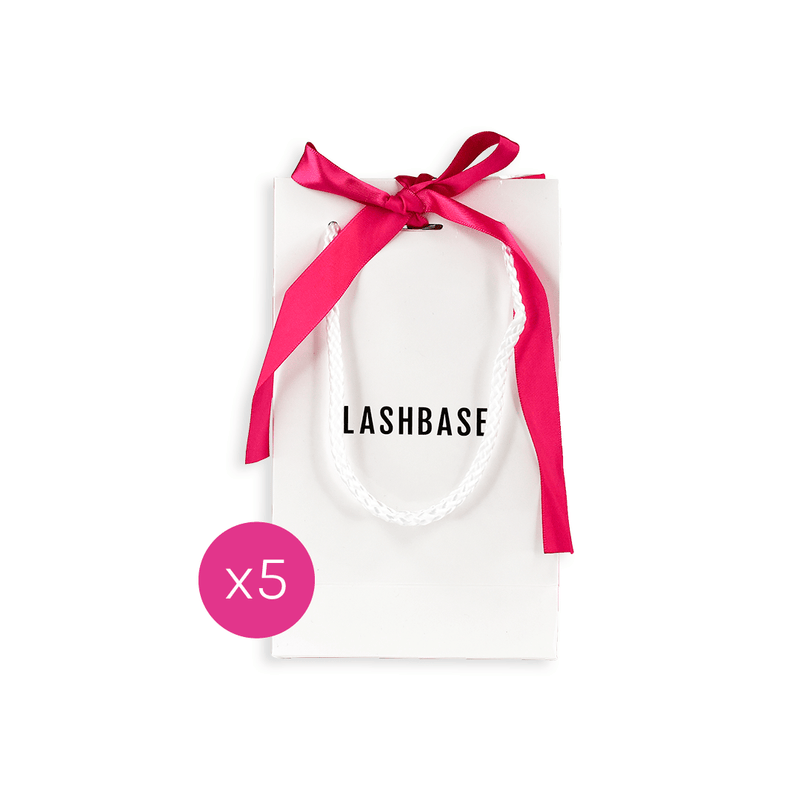 LashBase Gift Bag / Product Bag (Pack of 5) - Promotional - LashBase Limited