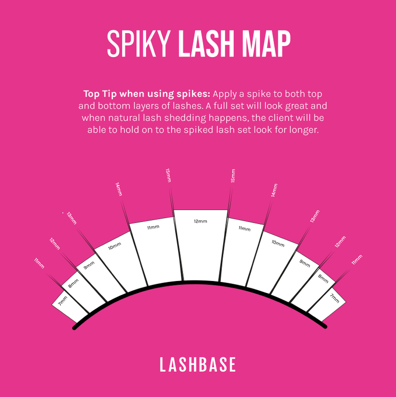 LBX Pre Made Spikes - LashBase Limited